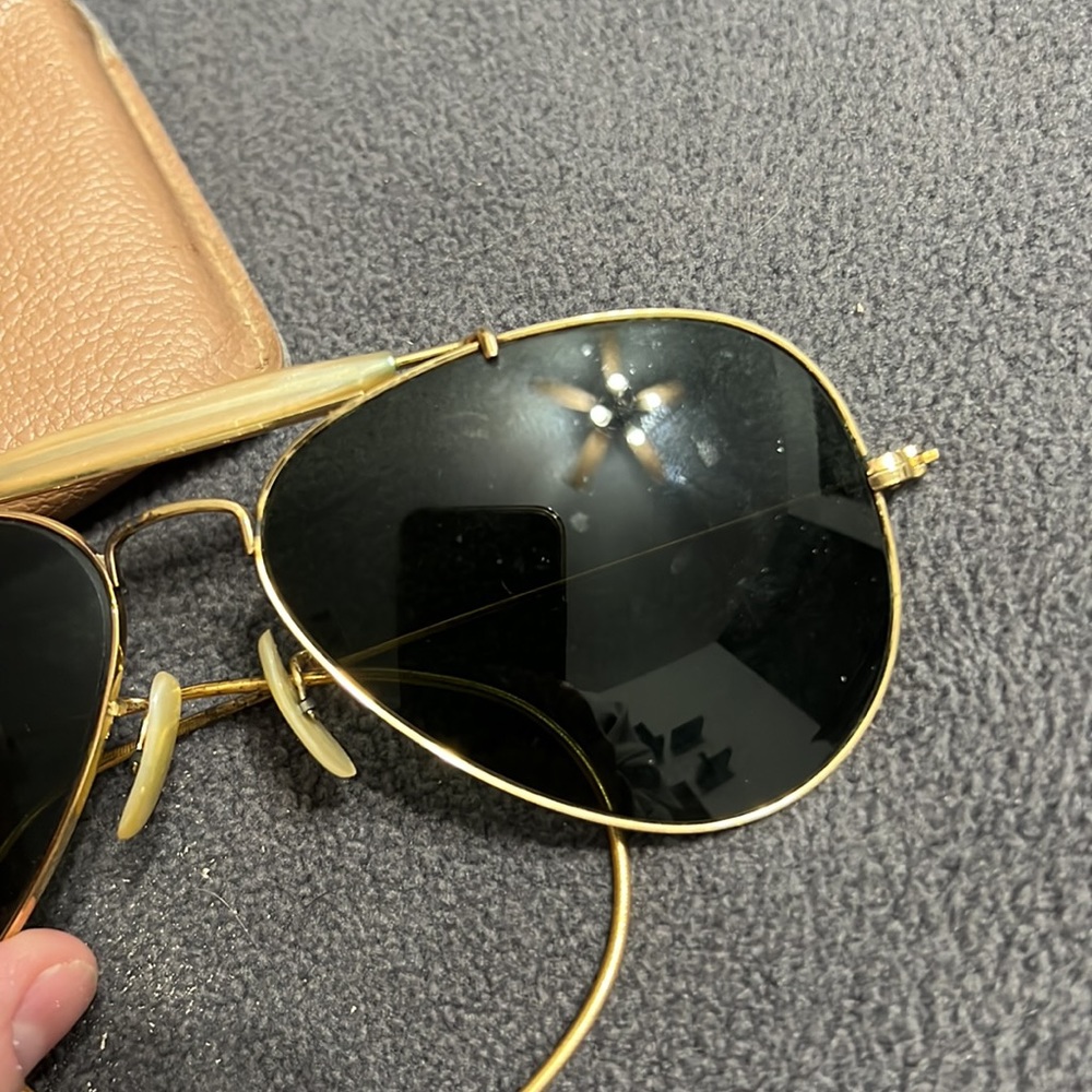 Vintage Ray Ban Aviator Outdoorsman Glasses with Original Case - Picture 4 of 11